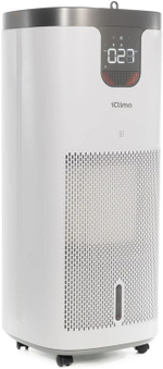 Климатический комплекc ICLIMA LUX-10000PRO V2,  до 120м2,  с ионизацией, белый/серый