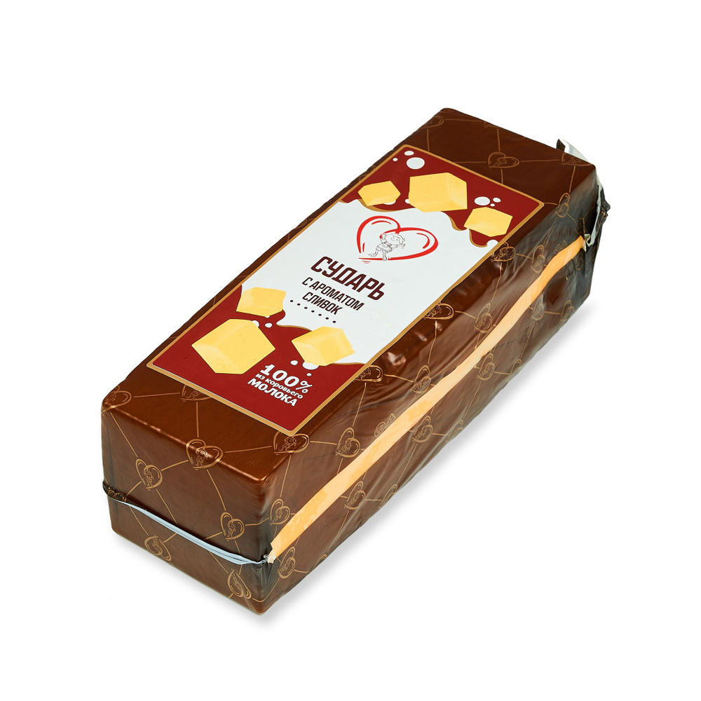 Сыр Сударь с ароматом сливок м.д.ж.45% Щучин 1кг