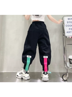 Брюки спортивные с цветными замками