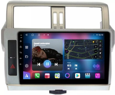 Магнитола для Toyota Land Cruiser Prado 150 2014-2017 - FarCar BM347/531M на Android 13, QLED, ТОП процессор, 4Гб+32Гб, CarPlay, 4G SIM-слот