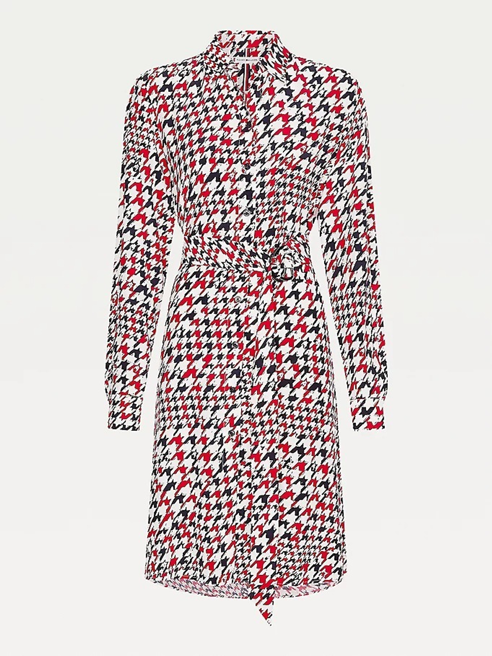 Tommy hilfiger printed shirt dress outlet