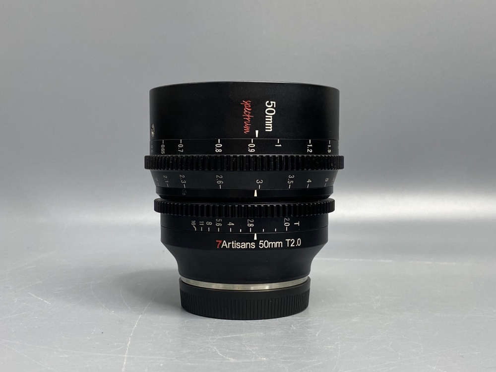 7Artisans Spectrum 50mm T2.0 Sony E