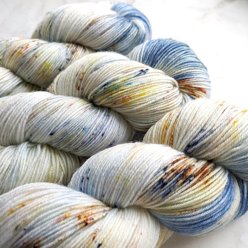 Носочная пряжа, цвет "Нойшванштайн"