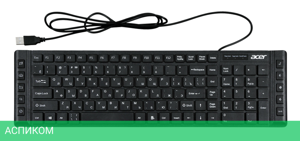Клавиатура Acer OKW010 (ZL.KBDEE.002)