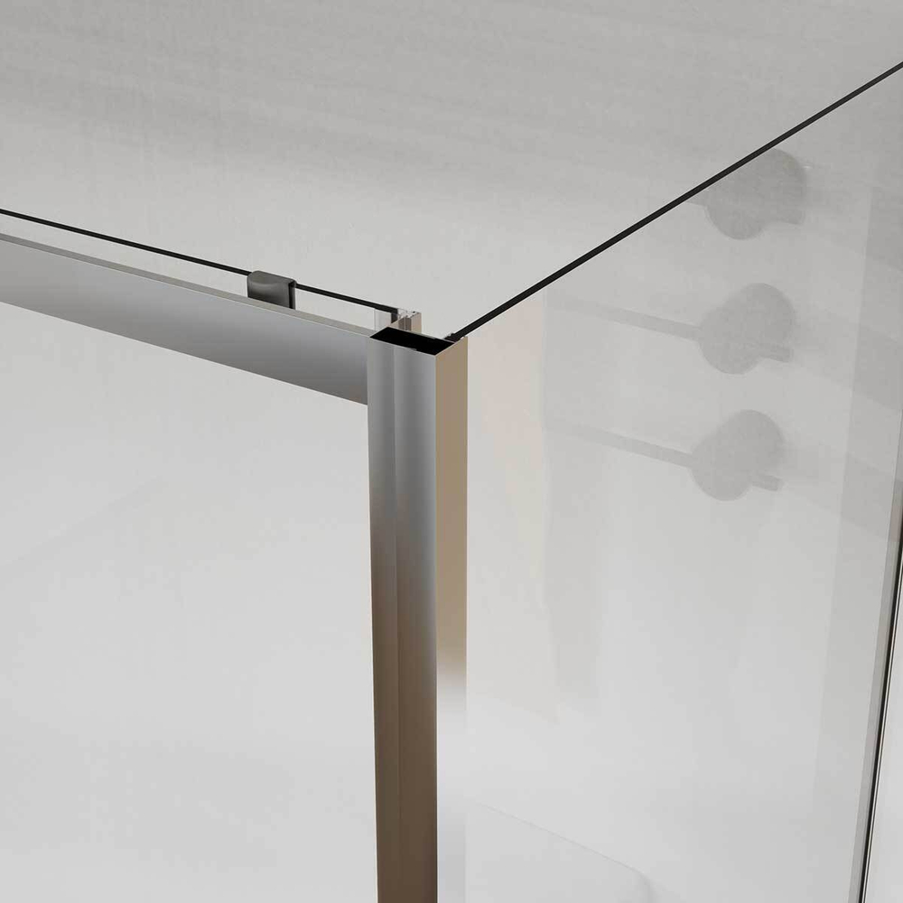 Душевой уголок City VSR-5CT9011CL, 1100*900, хром, стекло прозрачное