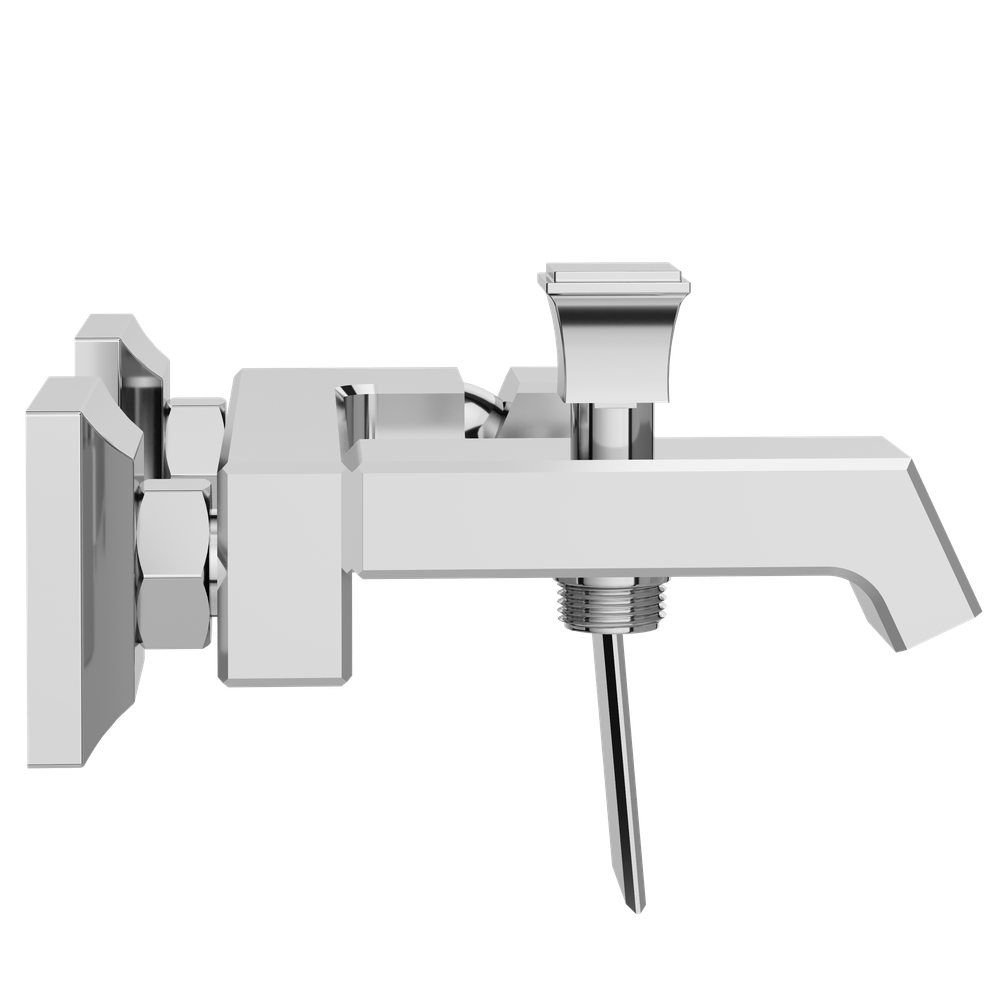 Смеситель для ванны с душем STWORKI Оденсе S12100CR хром