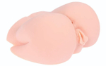 Мастурбатор-полуторс Juliana с вибрацией и ротацией (Цвет: телесный)
