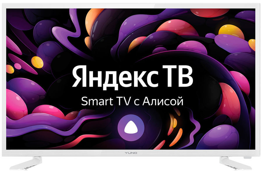 Телевизор LED Yuno 31.5" ULX-32TCS2234 Яндекс.ТВ черный HD 50Hz DVB-T2 DVB-C DVB-S2 USB WiFi Smart TV RUS (ULX-32TCSW2234 (W))