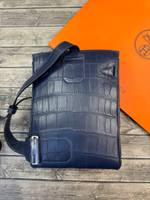 Сумка-слинг Hermes из кожи крокодила, арт. 474284879