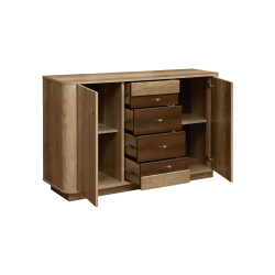 Комод комбинированный Фантазия 34.11, Дуб каньон, Дуб кальяри