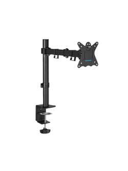 Kromax CASPER-507 черный 10"-34" макс.10кг настольный поворот и наклон