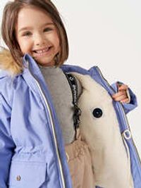 Парка зимняя на меху "Лаванда"