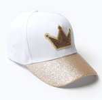 Кепка для девочек "Корона" цвет белый, р. 52/ 9886880 MINAKU