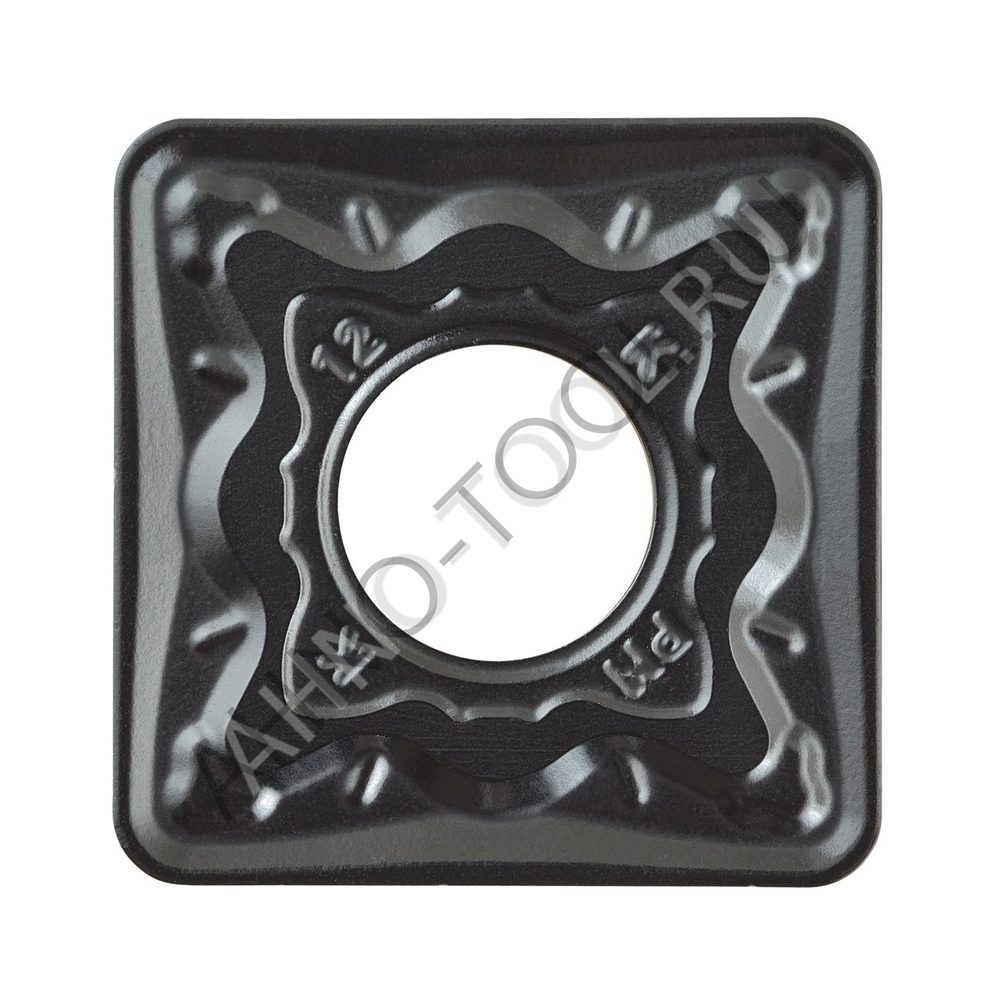 Пластина твердосплавная ISO SNMG120412-PMA ACP20E AHNO по стали, получистовая