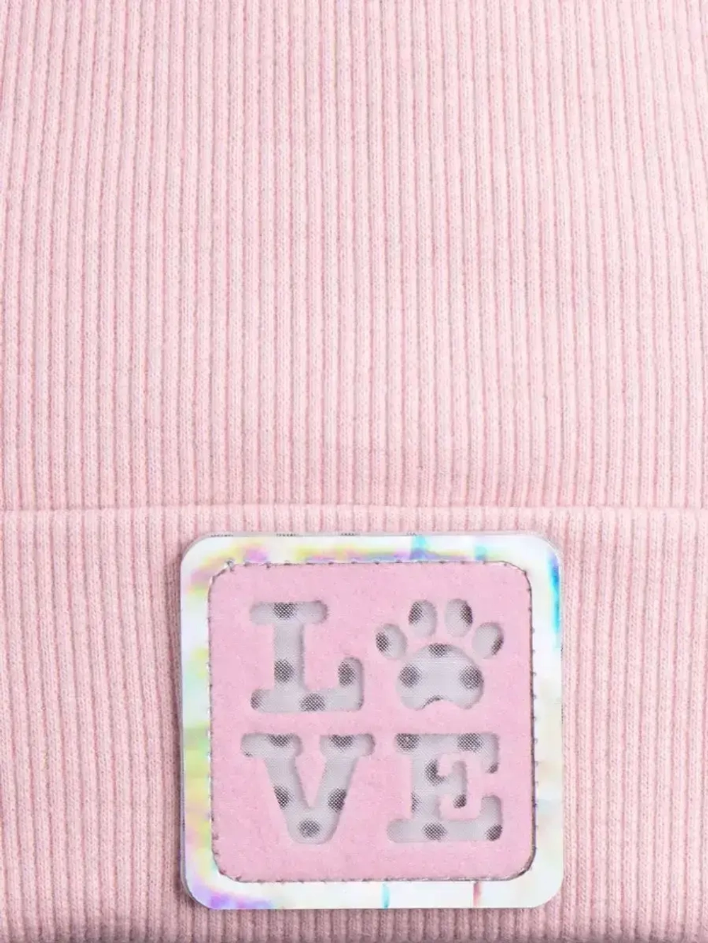 Шапка с ушками трикотажная осенняя