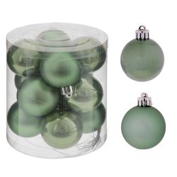 GAEM Набор из 12шт Украшение новогоднее "Шар", D 4 см, L4 W4 H5 см