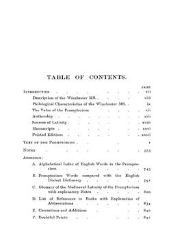 The Promptorium Parvulorum. The First English-Latin Dictionary | Galfridus