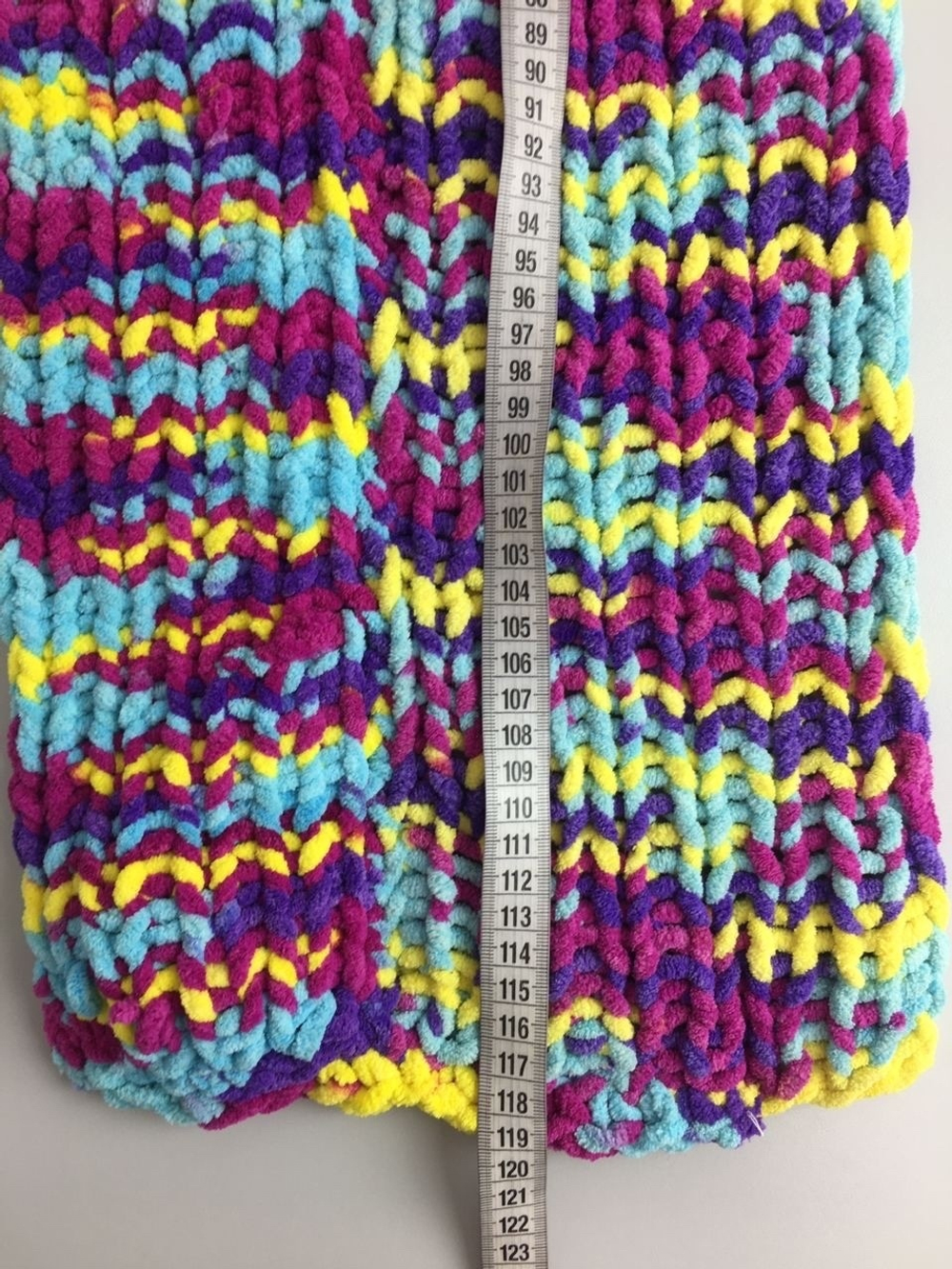 Шарф разноцветный