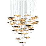 Pendant design lamp  Gold Moon (45) by Catellani & Smith
