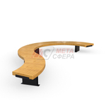 Лавка Rail Road 03 изогнутая