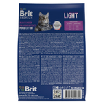 Сухой корм для кошек с избыточным весом BRIT PREMIUM с курицей Cat Light, 2кг