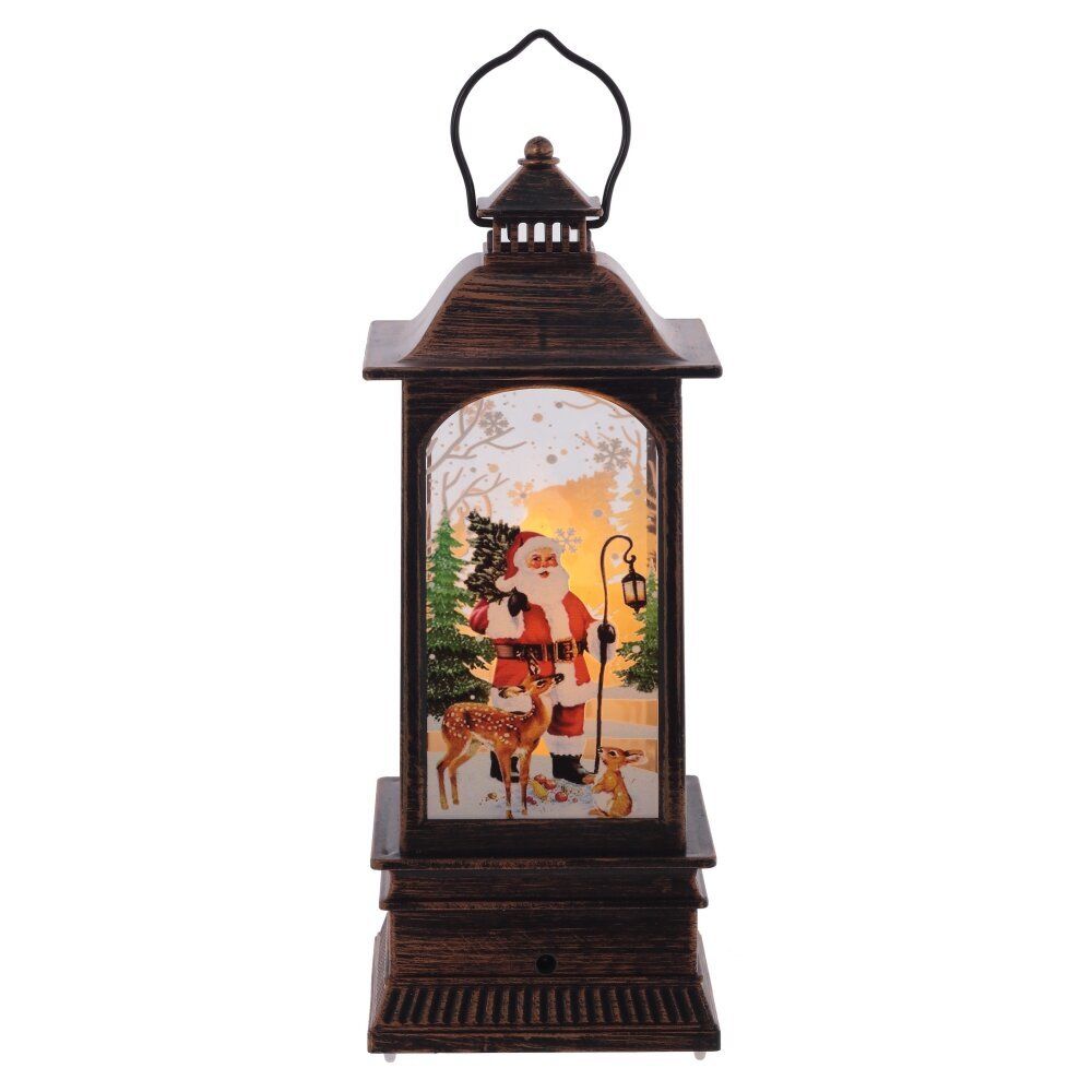 GAEM Изделие декоративное "Фонарь" (подсвет, AAAх3 н/п +USB) L7,5 W7,5 H20 см, 5в.