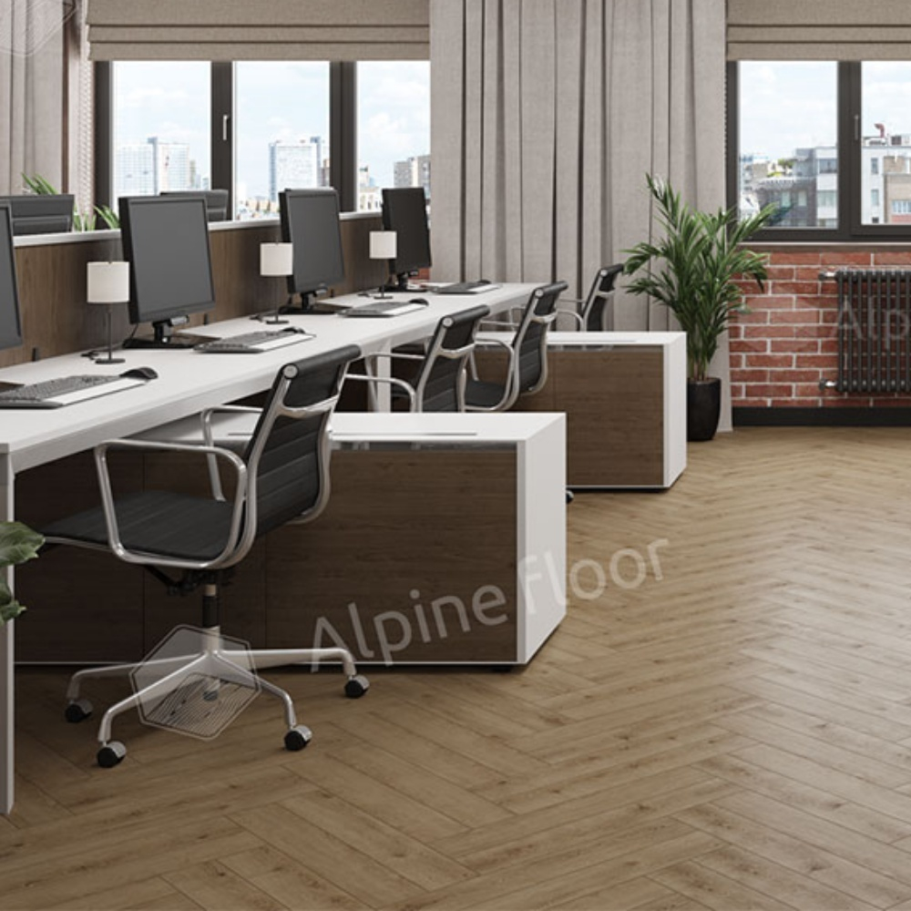 Ламинат Alpine Floor Herringbone 12 Pro LF106-07 Дуб Прованс
