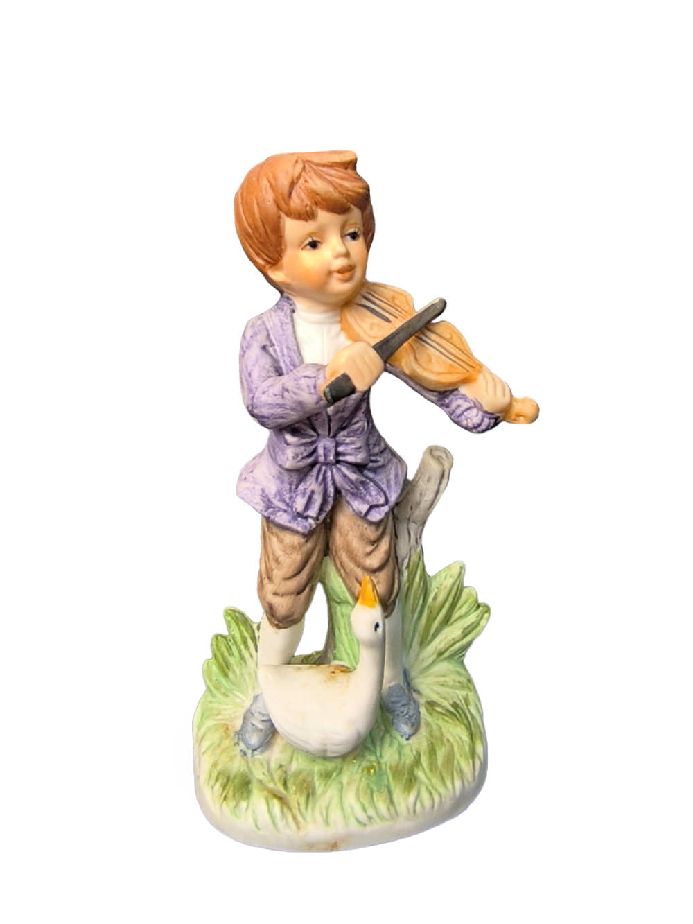 Фарфоровая статуэтка "Мальчик скрипач" Capodimonte