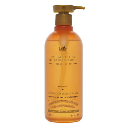 La'dor DERMATICAL HAIR- LOSS SHAMPOO (FOR THIN HAIR) Укрепляющий шампунь для тонких волос 530мл