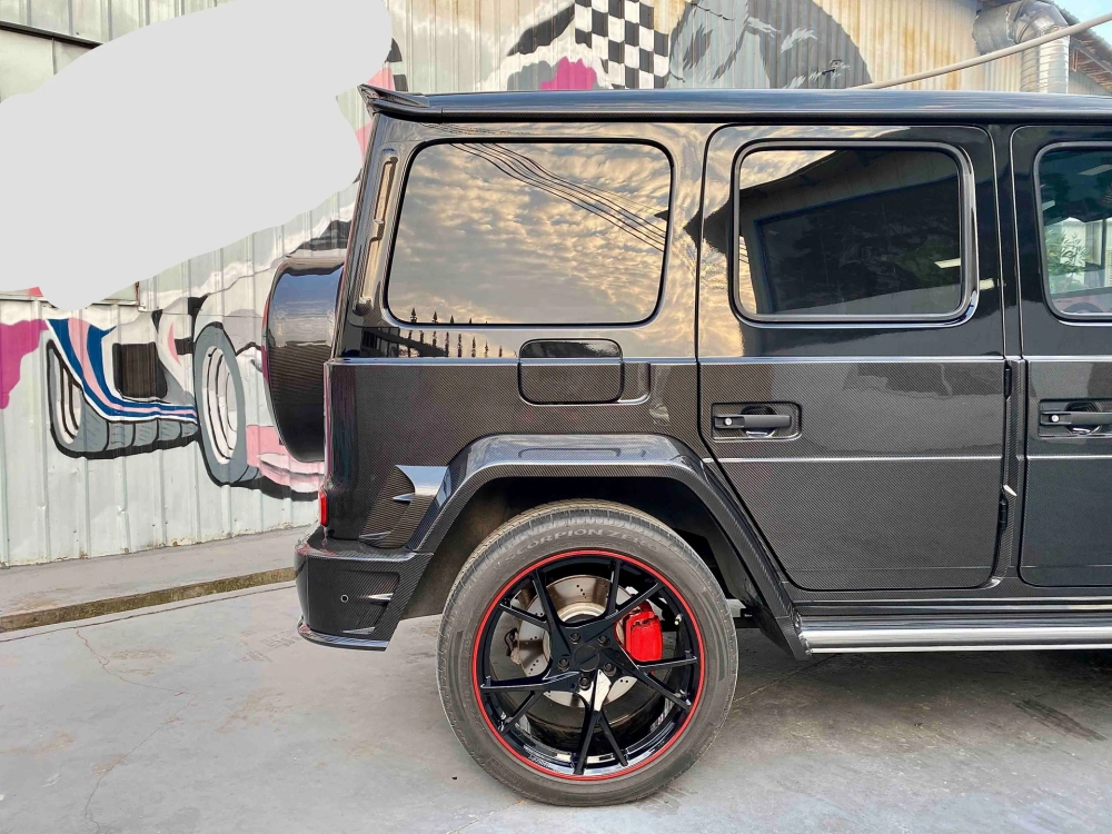 Широкий карбоновый обвес для Mercedes-Benz G-Class W463A/W464 2018+ Мерседес Гелик гелентваген