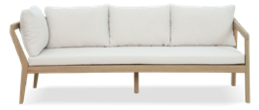 Комплект деревянной мебели Tagliamento Nara, песочный