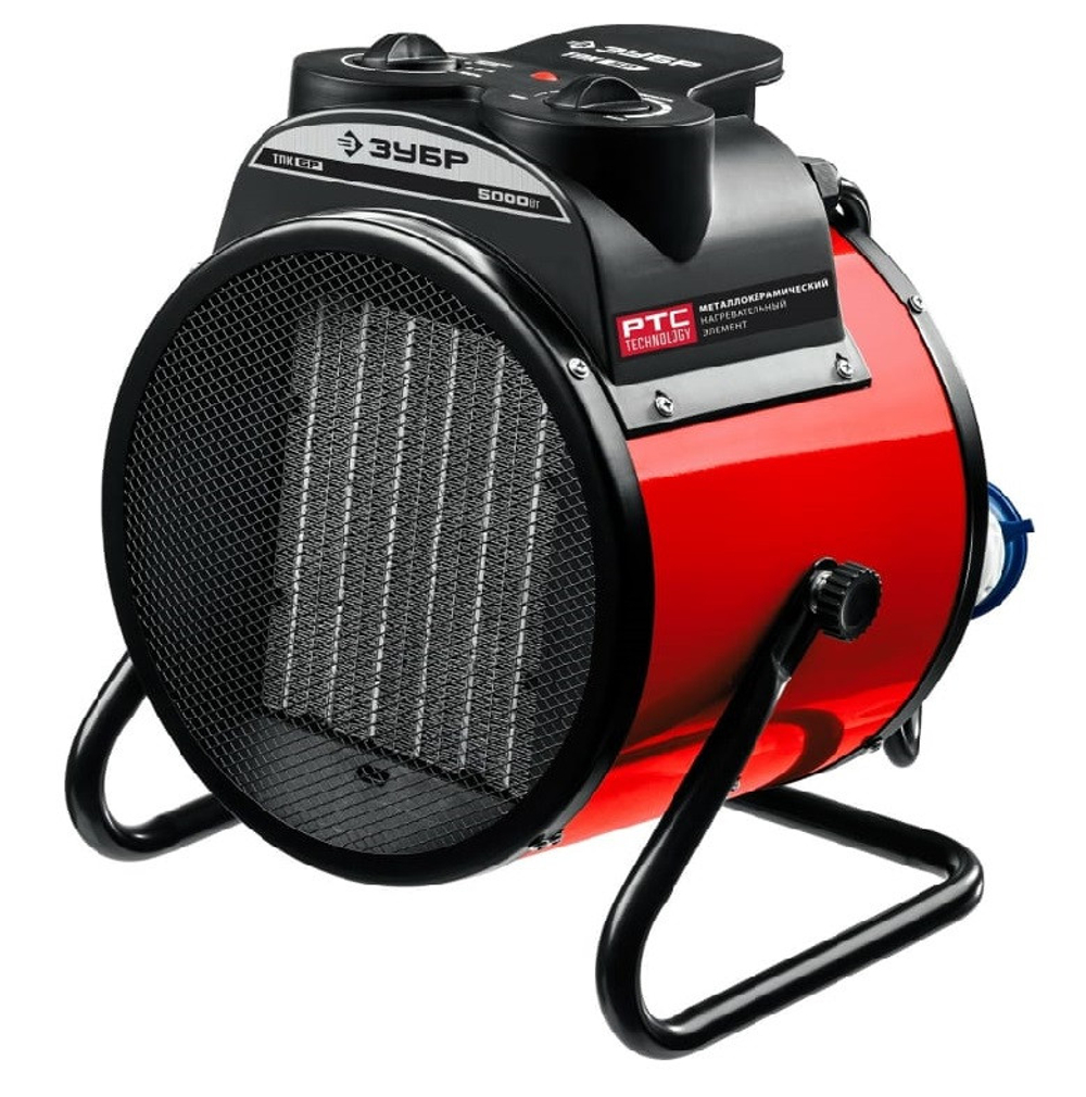 Пушка тепловая электрическая Зубр ТПК-5Р 5 кВт
