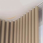 Встраиваемый электрический карниз для штор, тихий ход, пульт ДУ, алюминиевый, разные варианты управления