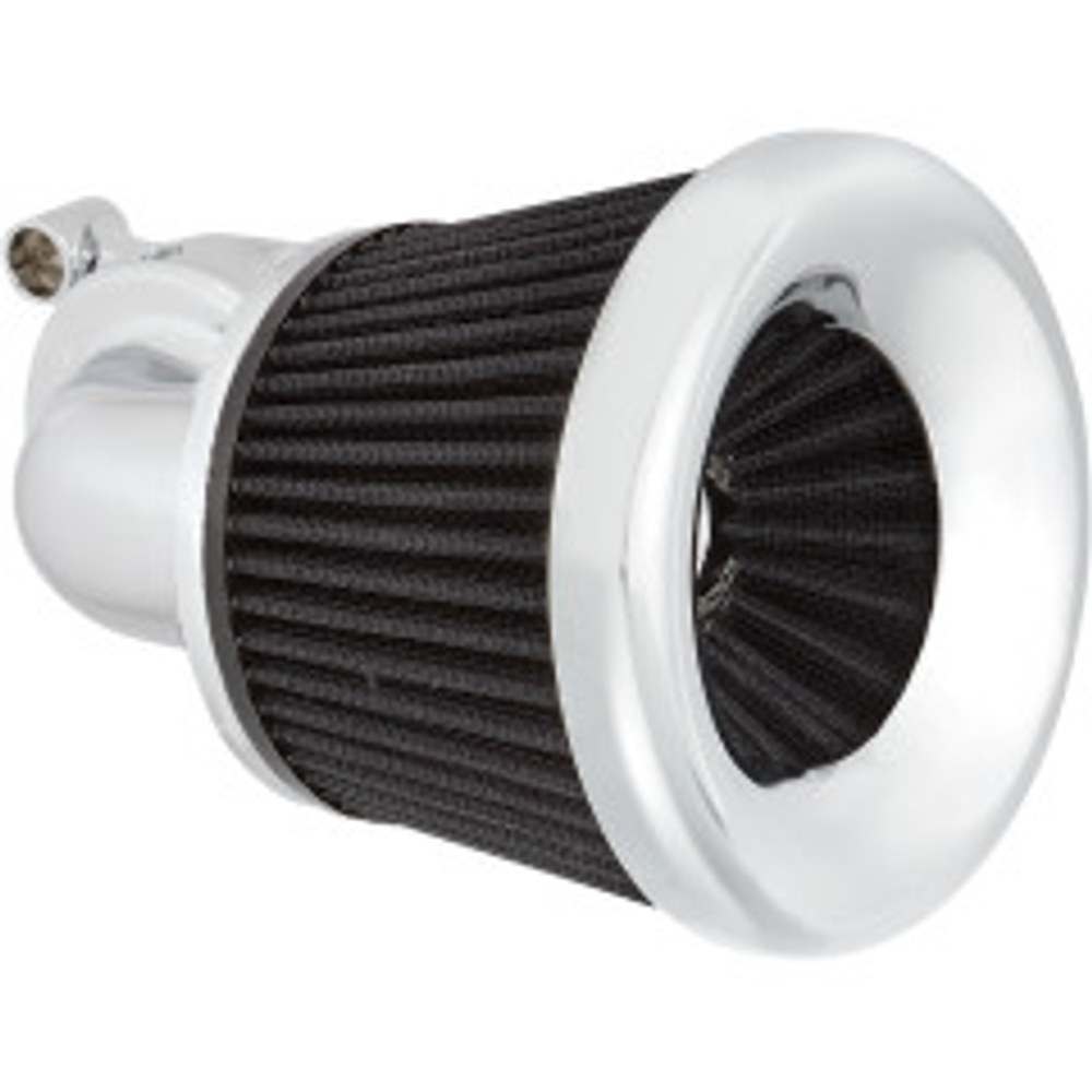 Velocity 90° Air Cleaner Kit - Chrome