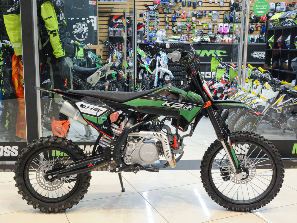 Питбайк K2R PF 140 Green/Black 17/14
