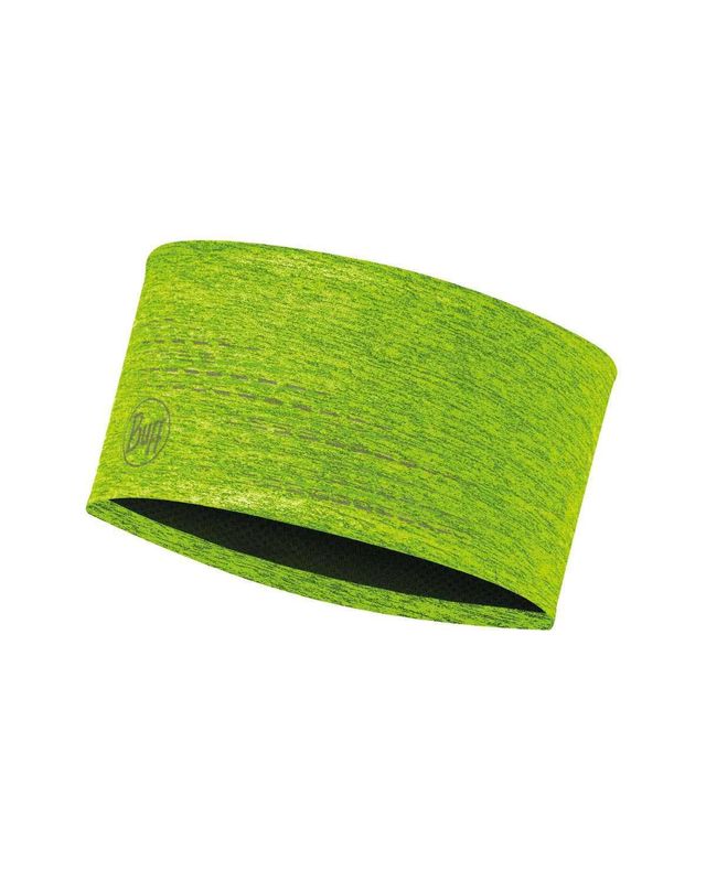 Повязка на голову спортивная со светоотражающими нитями Buff Headband Dryflx R-Yellow Fluor Фото 1