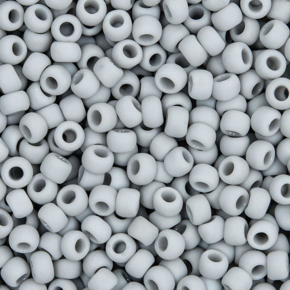 Японский бисер TOHO Round 8/0 (№53F), непрозрачный матовый