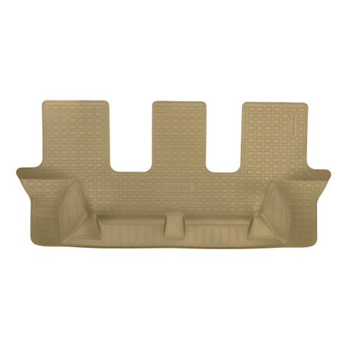 Ковры в салон Norplast/Unidec для Hyundai Santa Fe V в кузове MX5 (2023-), Бежевый, 3 ряд, арт.NPA00-C31-542-B