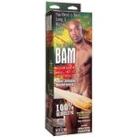 Гигантский фаллос Realistic® BAM (Цвет: коричневый)