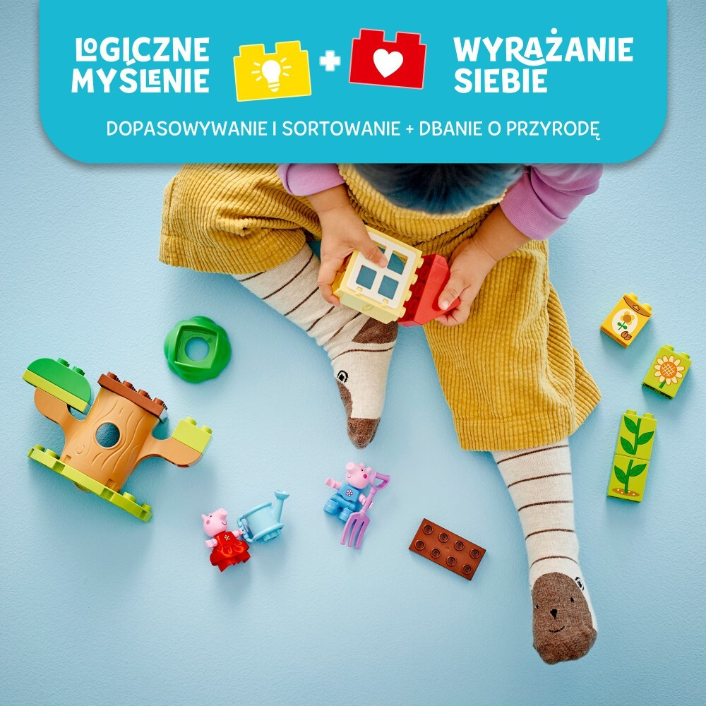 LEGO DUPLO Пеппа - Сад Пеппы и домик на дереве 10431 / артикул   10431  / GTIN 5702017583068