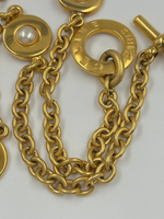 Комплект из клипс и цепи Celine