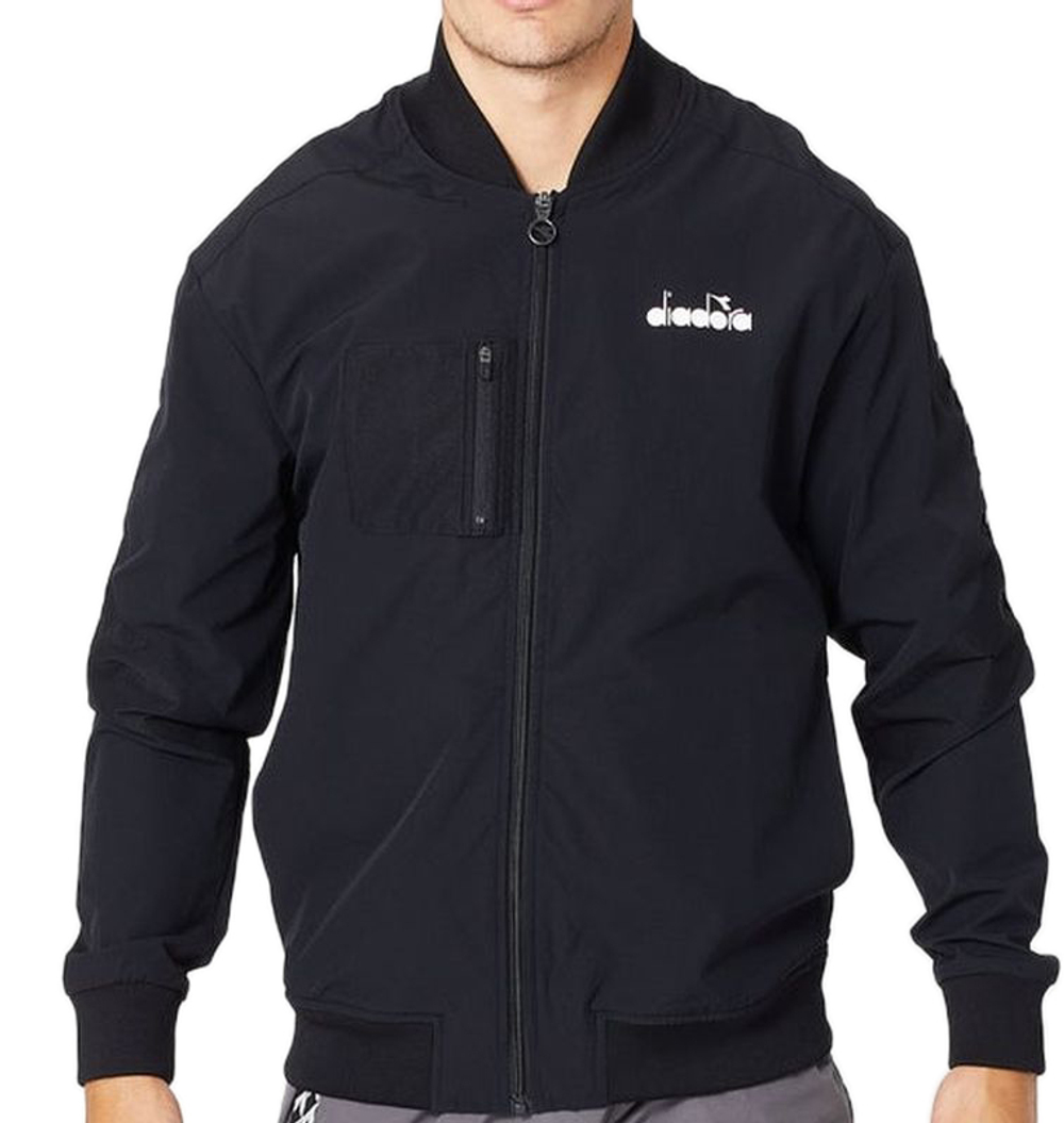 Куртка теннисная Diadora FZ Jacket Challenge - Black