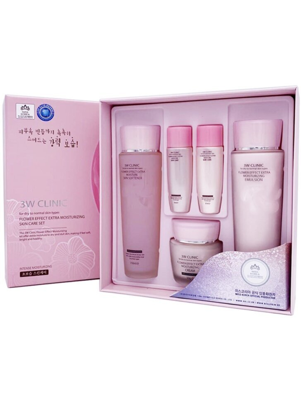 3W Clinic Flower effect extra moisturizing