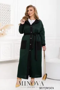 Кардиган 2474-зеленый Minova