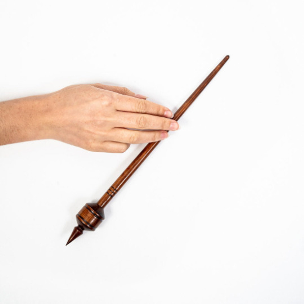 Деревянное опорное веретено из сибирского кедра Art of Siberia300 мм. B21