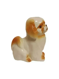 Фарфоровая статуэтка " Пекинес " ЛФЗ 1970-1979 гг.