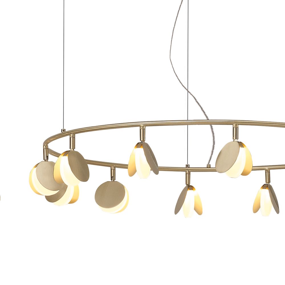 7355 Люстра подвесная SHELL