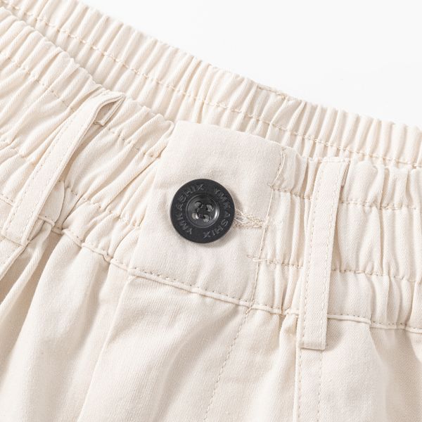 Брюки Puff Office бежевые - фото 4