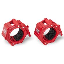 Замки олимпийские пластиковые красные (пара)