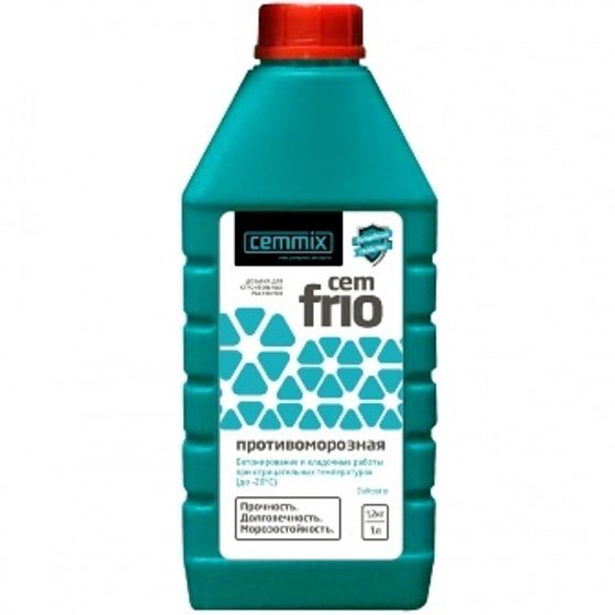 Добавка противоморозная Cemfrio 1л Cemmix